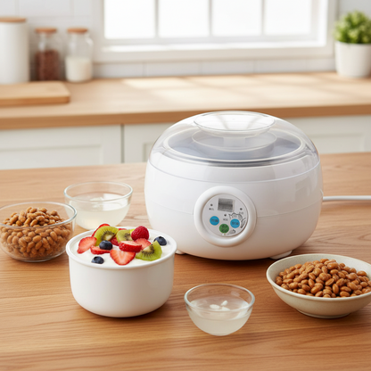 Automatic Natto Maker Machine – Multifunction Yogurt, Wine and Fermentation Maker for Healthy Homemade Probiotic Foods and Beverages