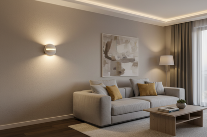 Modern LED Wall Light – Aluminum Indoor Outdoor Sconce for Hallways, Staircases, Gardens and Contemporary Home Lighting
