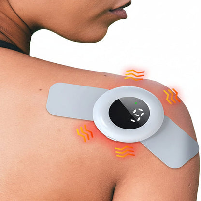 KTS TENS EMS Muscle Stimulator – Wireless 20-Level Massager with 650nm/808nm Laser Therapy for Neck, Body and Muscle Pain Relief