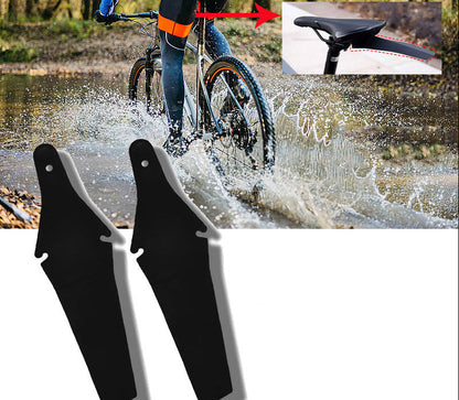Bike Fender Set – Removable MTB Road Bicycle Mudguard Kit for Mud Protection and Cleaner Outdoor Rides