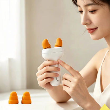 Mini Smart Electric Massager – Portable Finger-Pressing and Kneading Tool for Shoulder and Neck Relaxation at Home, Office or While Traveling