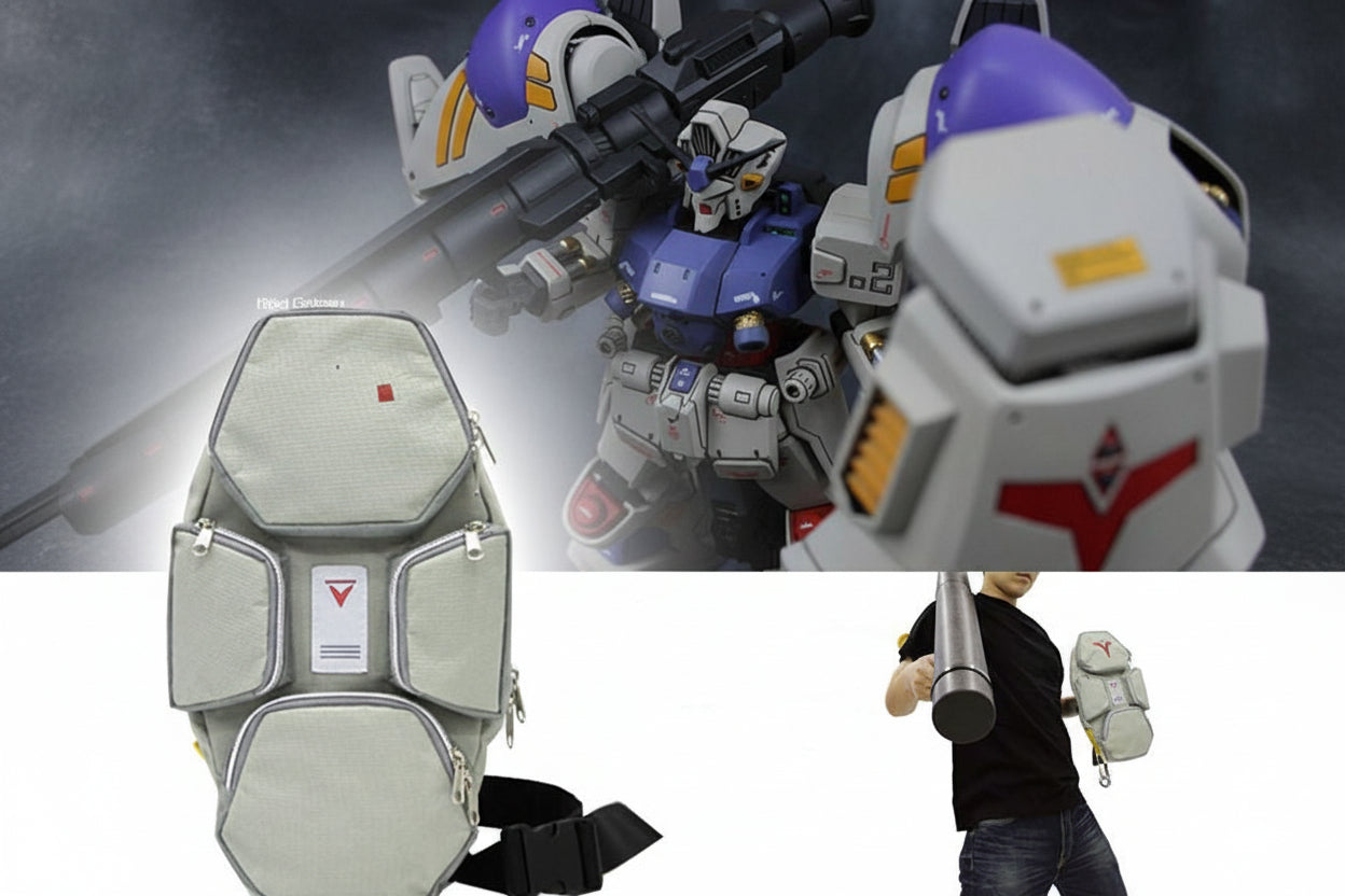 Anime Robot Crossbody Bag – Large Capacity Cartoon Shoulder Bag for Teens, Collectors, Daily Use and Travel