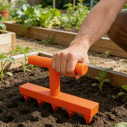 Precision Garden Seed Sower – Household Vegetable and Flower Seed Dispenser for Faster, Cleaner Planting, Seedling Trays and Organized Nursery Work