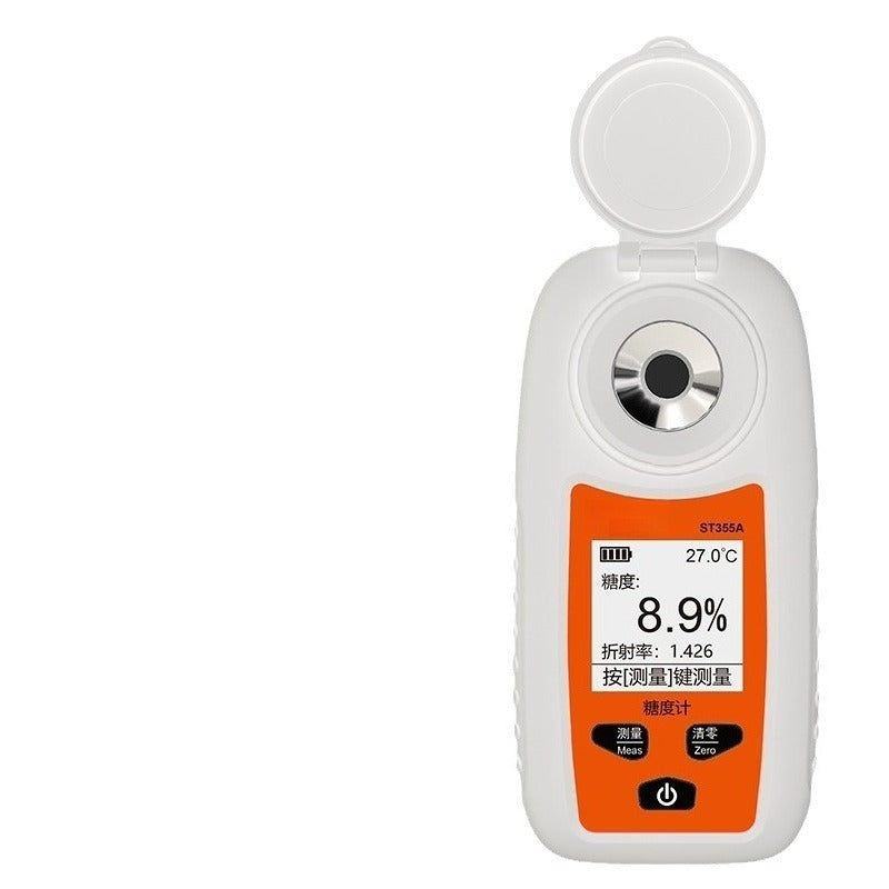 Digital Brix Refractometer–  Professional Sugar Content Meter for Fruit Juice, Wine, Beer and Beverage Quality Testing from 0–35%