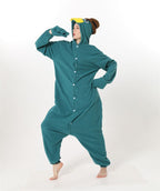 Animal Kigurumi Duck Onesie – Cute Cartoon Pajama Costume for Adults and Kids, Cozy Halloween Cosplay, Parties, Sleepovers and Fun Homewear