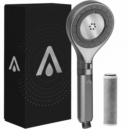 Nanobubble Filter Shower Head – Handheld Water-Saving Shower with Carbon Filtration, Three Modes and Skin and Hair Care Features