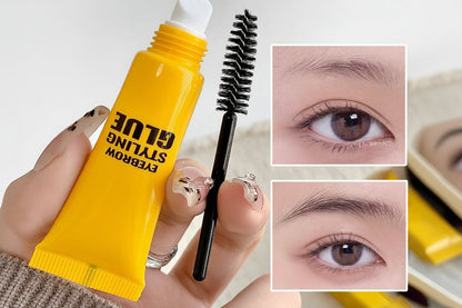 Waterproof Brow Gel – 3D Waterproof Transparent Eyebrow Shaping Gel for Natural Definition, Long-Lasting Hold and Effortless Brow Styling