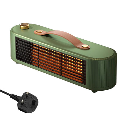 Desktop Electric Space Heater – 800W Adjustable Two Gear Personal Heater for Office Desk and Indoor Warmth