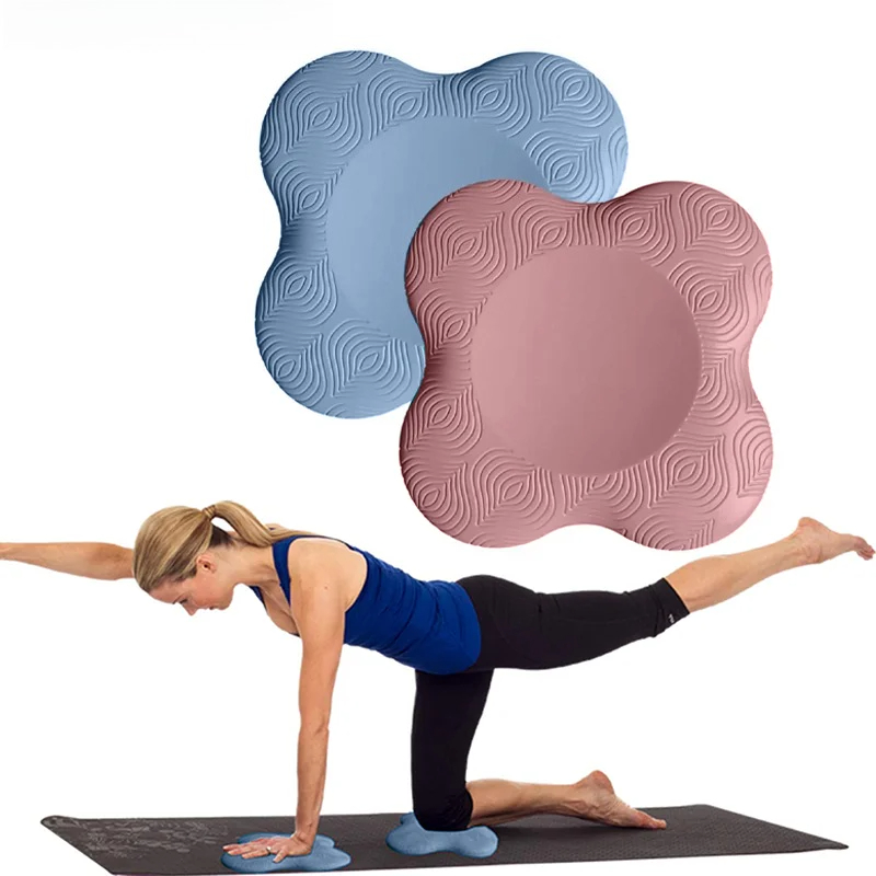 Yoga Kneeling Support Pad – Thick Cushioned Knee and Elbow Mat for Yoga, Pilates, Exercise and Floor Workouts