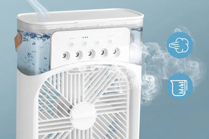 Portable Air Conditioner Fan – 3-in-1 Multifunctional Personal Cooling Device for Bedroom, Office, Travel and Compact Summer Home Comfort