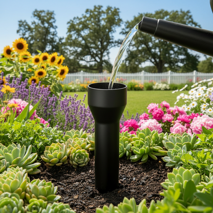 Garden Root Watering Tool – Practical Horticultural Fertilizing Accessory for Vegetable Gardens, Flower Beds and Efficient Deep Root Feeding