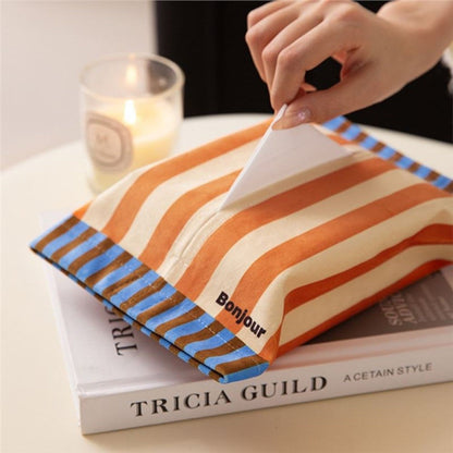 Luxury Multipurpose Tissue Box Holder – Portable Napkin and Toilet Paper Storage Organizer for Convenient Household, Bathroom and Travel Use