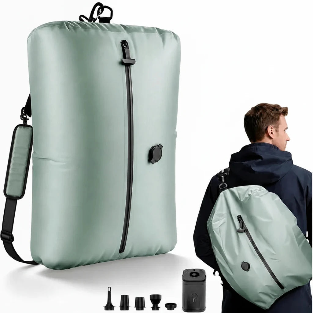 Vacuum Compression Travel Bags – 34L Reusable Garment and Luggage Organizers for Space-Saving Packing, Closet Storage and Efficient Wardrobe Organization