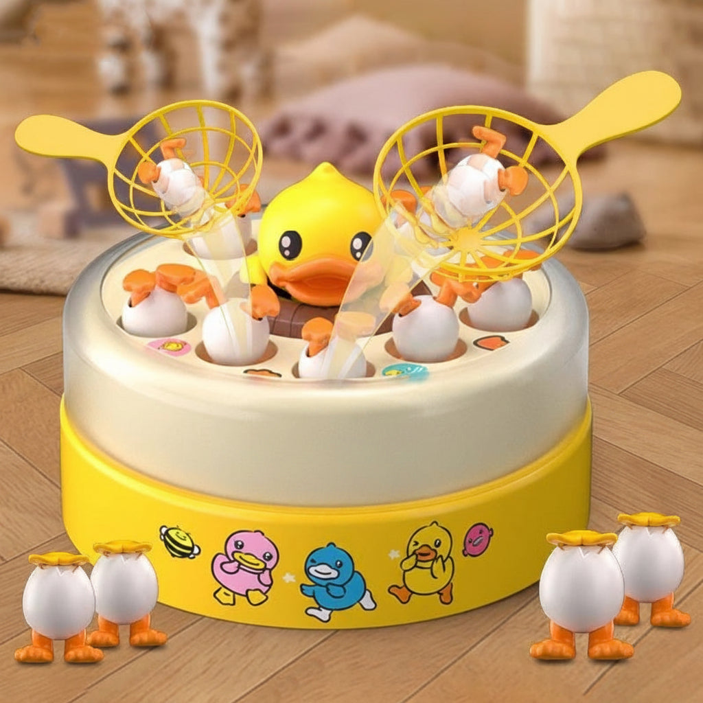 Bounce and Catch Duck Game - Interactive Family Party Toy for Hand Eye Coordination and Active Play