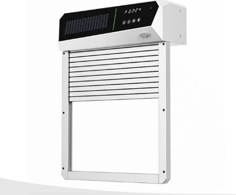 Solar Automatic Chicken Coop Door – Intelligent Light-Sensing Roller Shutter with Power Storage for Convenient Poultry Access, Night Security and Hands-Free Operation