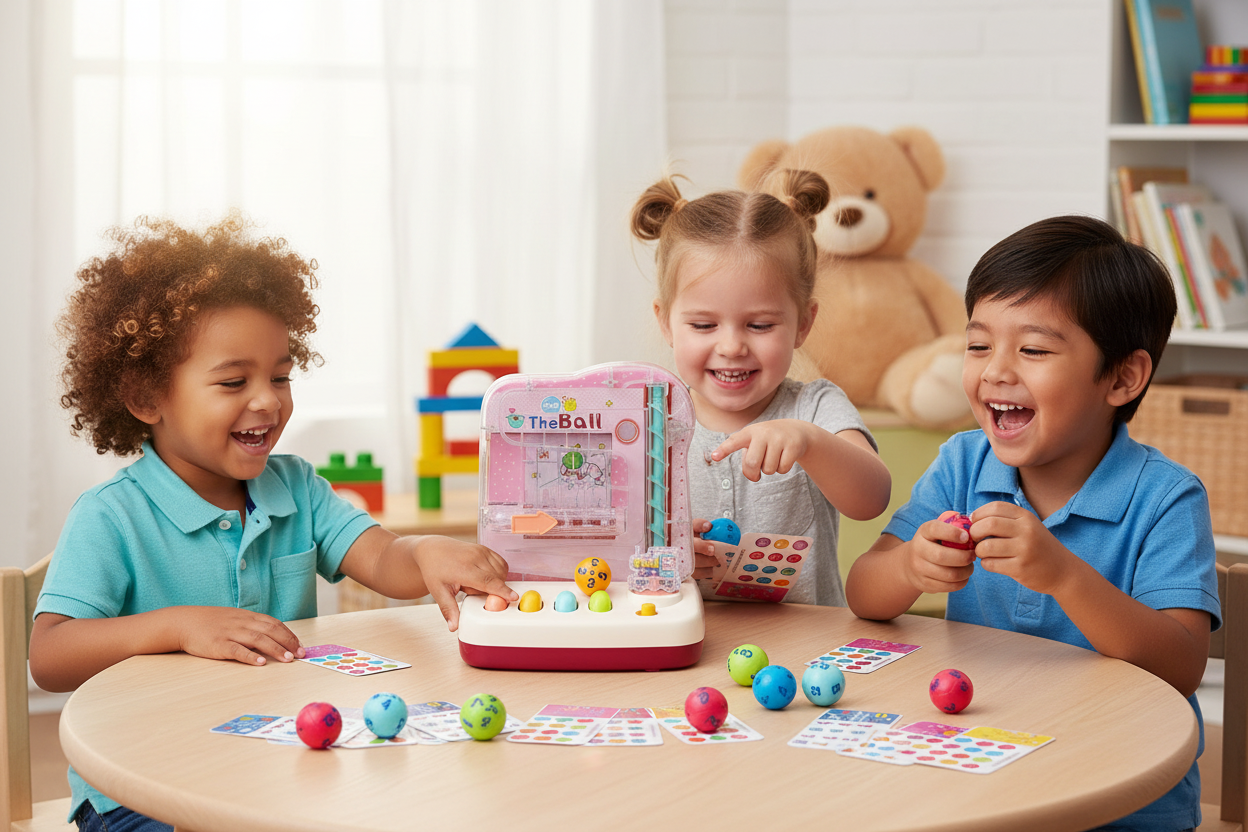 Educational Rolling Ball Track Toy – Interactive Puzzle Game for Children and Parents Promoting Problem Solving, Coordination and Family Fun