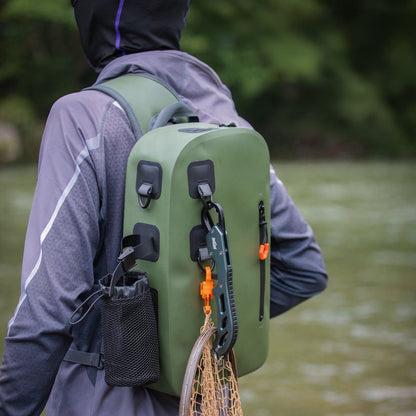 Waterproof Fishing Backpack – 11L Multifunction Dry Bag for Kayaking, Paddleboarding, Stream Fishing and Outdoor Adventure Storage