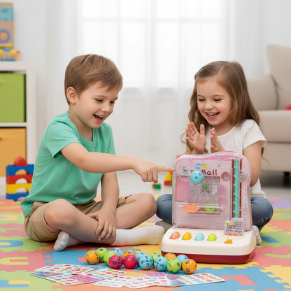 Educational Rolling Ball Track Toy – Interactive Puzzle Game for Children and Parents Promoting Problem Solving, Coordination and Family Fun