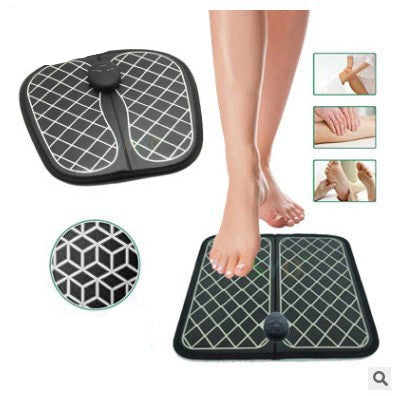 Electric Foot Massage Machine – Multifunctional EMS Vibration Massage Pad for Relaxation, Daily Foot Care and Comfortable Home Use