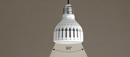 LED Grow Light Bulb – 12W Energy-Efficient Indoor Plant Lamp for Seedlings, Herbs, Vegetables, Houseplants and Year-Round Home Gardening
