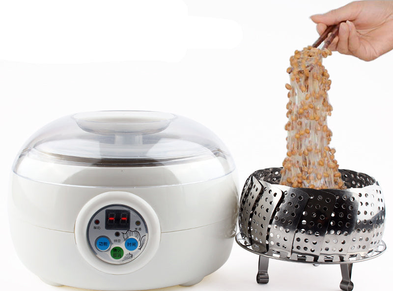 Automatic Natto Maker Machine – Multifunction Yogurt, Wine and Fermentation Maker for Healthy Homemade Probiotic Foods and Beverages