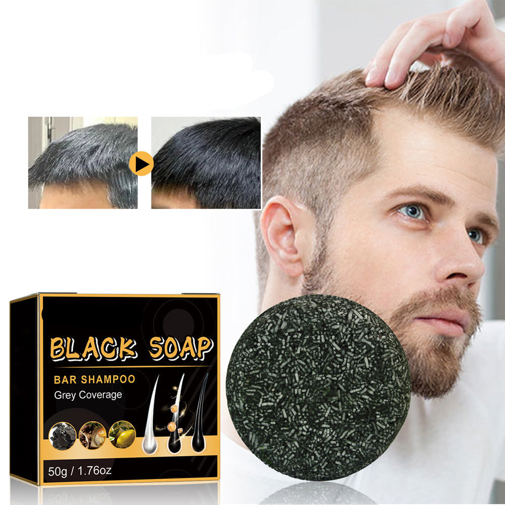 Polygonum Hair Care Soap Set-Nourishing Anti Dandruff Shampoo Bar for Healthy Scalp Hair Repair and Dark Hair Support