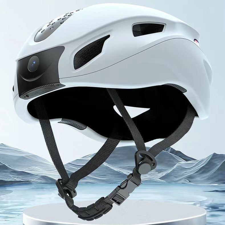 Smart Bluetooth Cycling Helmet – International Safety Certified Breathable Bike Helmet with Camera Mount, Bluetooth Intercom and Comfortable Road Cycling Protection