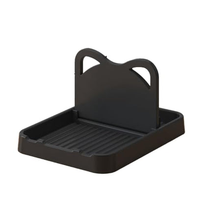 Multifunctional Pot Lid Holder – Kitchen Storage Rack with Spoon Rest for Lids, Spatulas and Soup Spoons, Keeping Counters Organized