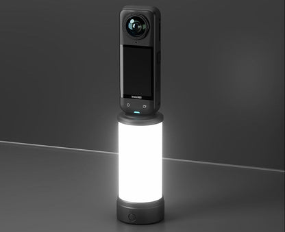 Panorama Fill Light – 360° Portable LED Vlogging Light for Insta360, GoPro and DJI Cameras, Ideal for Cycling, Selfies and Outdoor Video