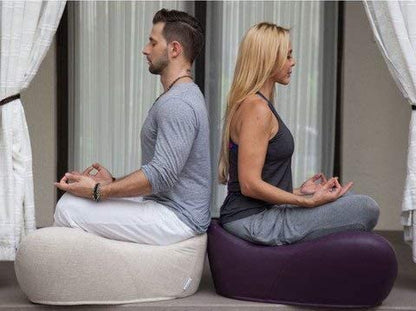 Memory Foam Meditation Cushion – Ergonomic Yoga Sitting Pillow for Floor Seating, Mindfulness Practice and Home Comfort