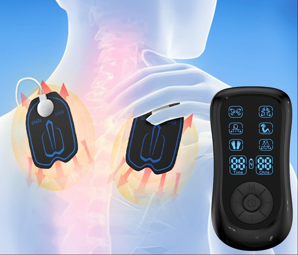 Electrode Pad Set – Self Adhesive Replacement Pads for Low Frequency Muscle Stimulator and Pain Relief Therapy