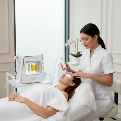 Hydra Dermabrasion Facial Machine – Two-Handle Deep-Cleansing Micro Bubble and Water Oxygen Device for Professional Spa-Style Aqua Peel Skin Care
