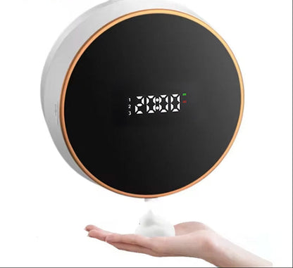 Touchless Automatic Soap Dispenser – Rechargeable Foaming Hand Washer with Smart Sensor, Type-C Charging and Digital Temperature Display