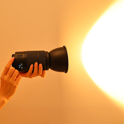 Professional Video Light – 60W Portable LED Photography Lamp with CRI≥95, 2500K–6500K Color Temperature and 37Wh Battery for Studio Streaming