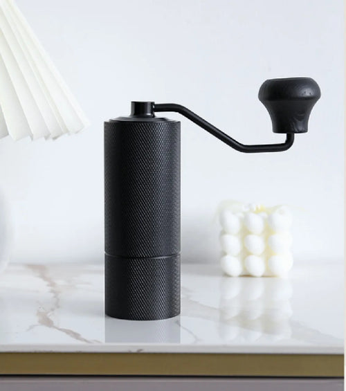 Manual Burr Coffee Grinder - Portable Adjustable Hand Coffee Mill with Precision Grinding for Fresh Espresso and Brewing