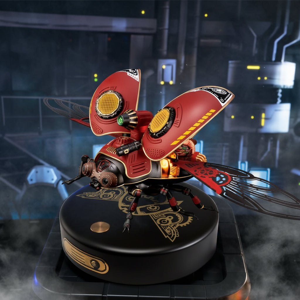 Robotime Titan Beetle Model – Intelligent Mechanical Rhinoceros Beetle Collectible Toy with Interactive Motion and Display Appeal