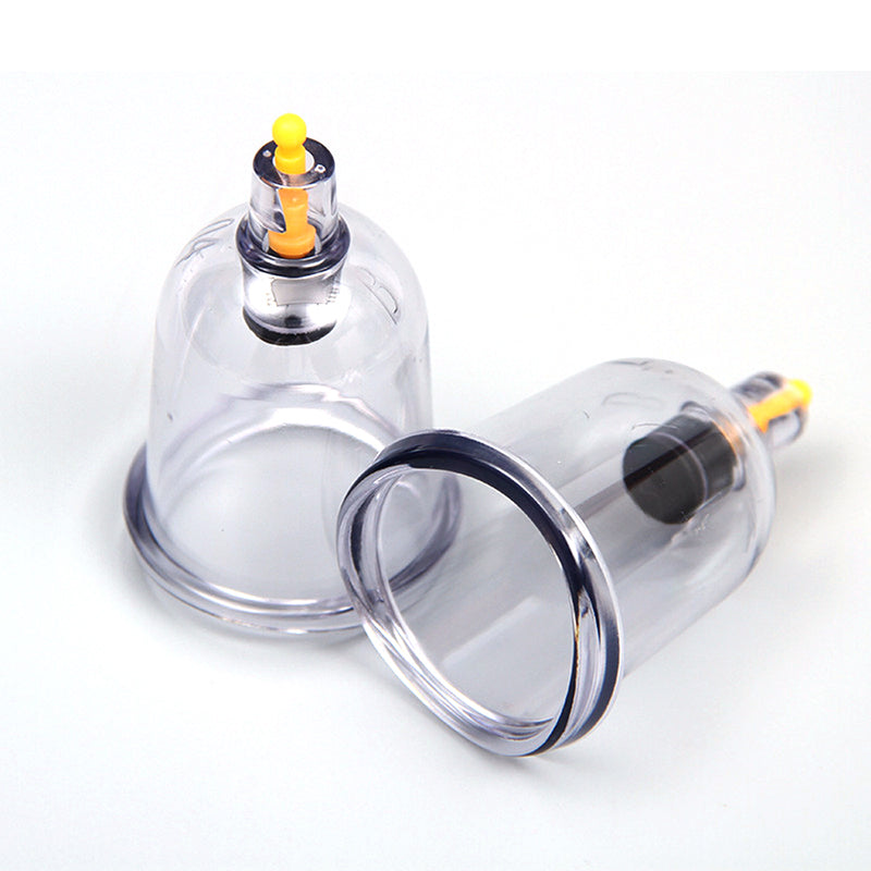 Professional Vacuum Cupping Therapy Set – 32 Piece Body Massage Suction Cups with Hand Pump for Deep Tissue Relaxation