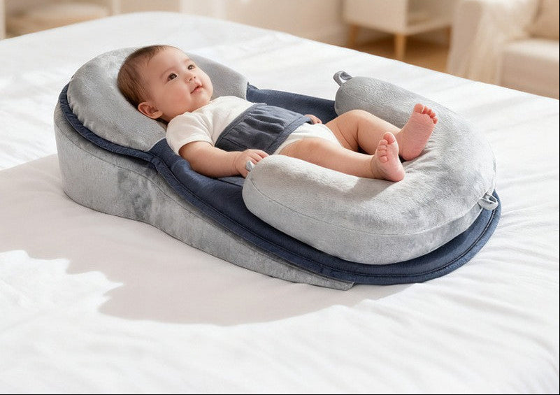Baby Wedge Support Pillow – Anti-Reflux Infant Cushion for Nursing, Comfortable Sleeping and Gentle Newborn Positioning Support