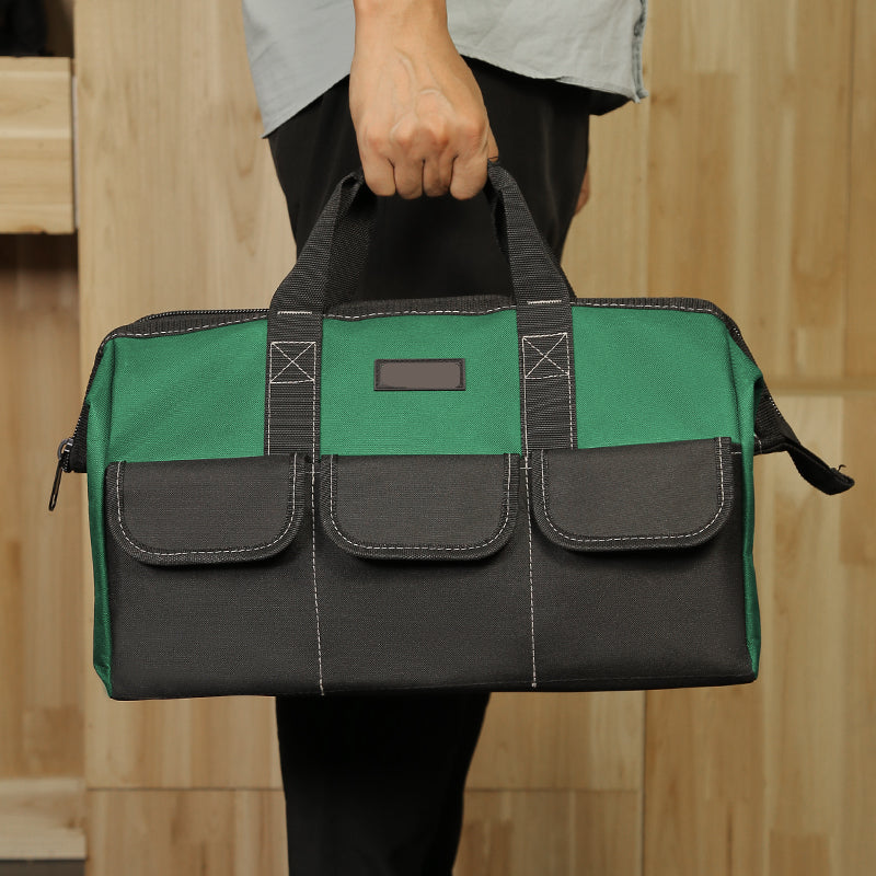 Heavy Duty Tool Bag-Large Capacity Wear Resistant Organizer for Portable Storage and Easy Tool Management
