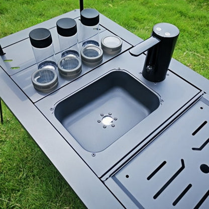 Portable Camping Water Dispenser – Electric Folding Rechargeable Water Pump for IGT Tables, Outdoor Travel and Picnic Hydration