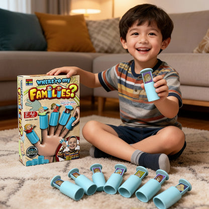 Brain-Boosting Finger Matching Game – Creative Desktop Focus Training Toy for Parent-Child Interaction, Memory Practice and Educational Fun