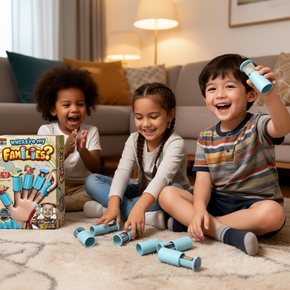 Brain-Boosting Finger Matching Game – Creative Desktop Focus Training Toy for Parent-Child Interaction, Memory Practice and Educational Fun
