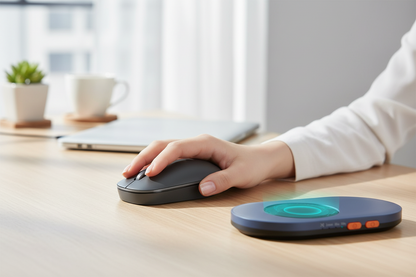 Automatic Virtual Mouse Jiggler – USB Virtual Mouse Mover with On-Off Switch to Prevent Computer Sleep, Lock Screens and Inactivity Detection