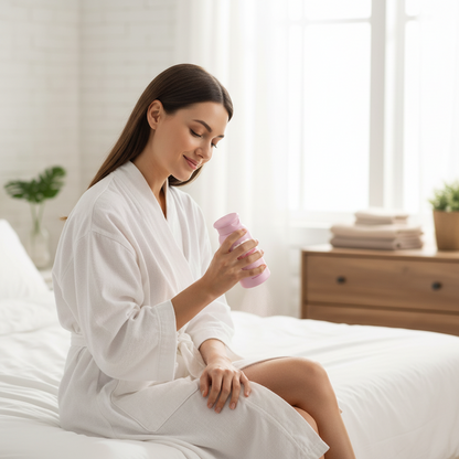 Talcum Body Powder – Sweat-Absorbing Cooling Powder for All-Over Body Comfort, Lightweight Moisture-Wicking Dryness and Non-Greasy Freshness