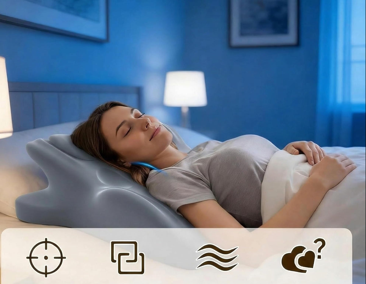 Adjustable Reading Support Pillow – Orthopedic Wedge Cushion for Bed Reading, Stomach Sleeping and Comfortable Back Support