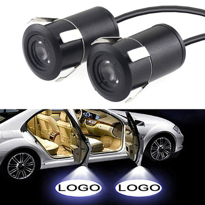 Universal Car Door Welcome Projector – HD LED Ghost Shadow Logo Light with Emblem Projection for Stylish Nighttime Vehicle Interior Decoration