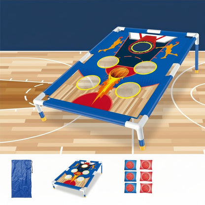 Portable Bean Bag Toss Game - Fun Sandbag Throwing Activity Set for Kids, Families, Parties and Outdoor Gatherings