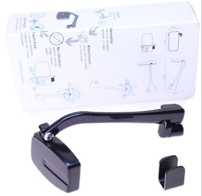 Bike Rearview Mirror for Glasses or Helmet – Mini Clip-On Cycling Mirror (Eyewear Not Included)