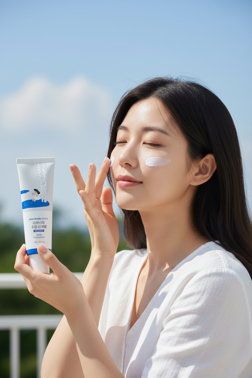 Korean Birch Juice Skincare Set – Moisturizing Sun Stick, Retinol Eye Cream and Barrier Repair Essentials for Daily Facial Care