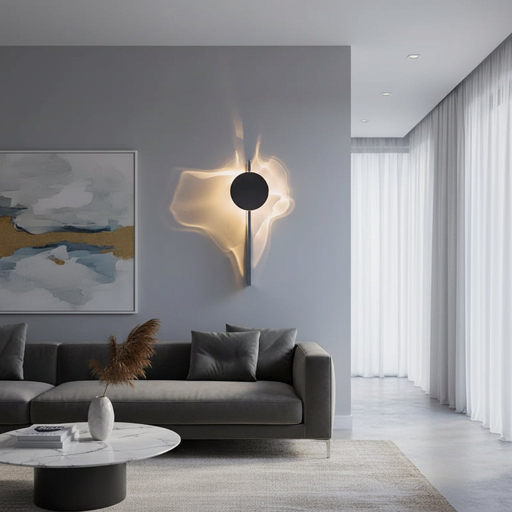 Chrome LED Wall Sconce – Modern Stainless Steel Wall Light for Bedrooms, Hallways, Staircases and Contemporary Interior Lighting